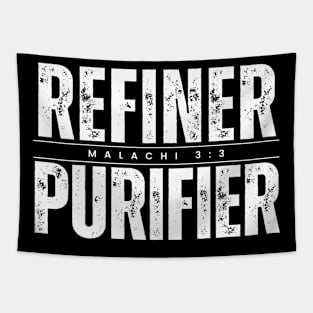 Refiner Purifier Malachi 3:3 Tapestry