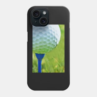 Golf Ball on Tee Phone Case