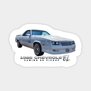 1986 Chevrolet El Camino SS Pickup Magnet