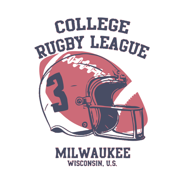 College Rugby League Milwaukee Wisconsin US by Dumastore12