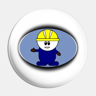 The Builder logo Pin