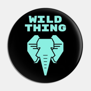 Wild Thing,  Elephant, Wildlife, Asian Elephant, Animal, Earth Shot, Outer Wilds Pin