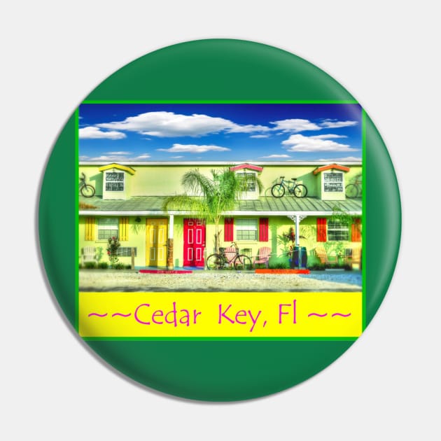 Cedar Key Motel Pin by Expressive Photography