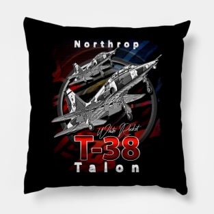 Northrop T-38 Talon Supersonic Jet Trainer Pillow