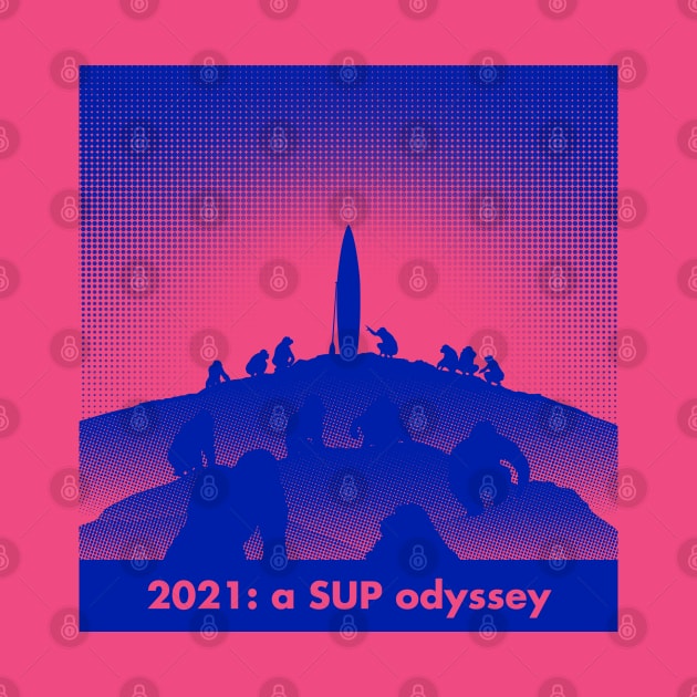 2021: a SUP odyssey blue by comecuba67