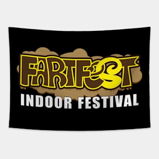 FartFest indoor festival Tapestry