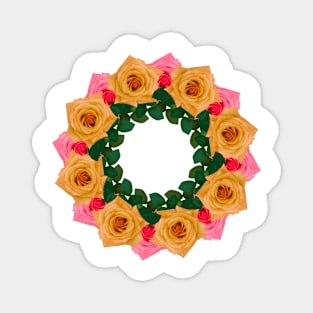 Rose wreath Magnet