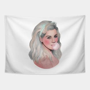 Marina Diamandis Electra Heart watercolor Tapestry