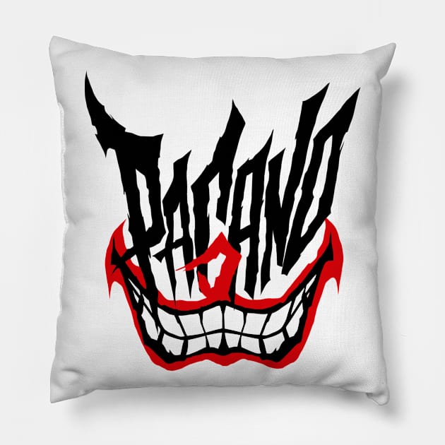 Feel-Ink Pagano Lucha Libre Mexican Extreme Wrestling Pillow by FeelInksense