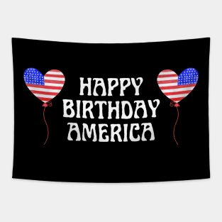 Happy Birthday America! Tapestry