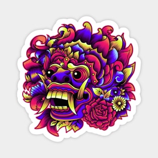 Barong Balinese Mask Magnet