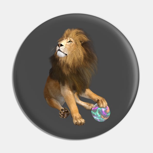 Royal Lion Pin by vonHobo