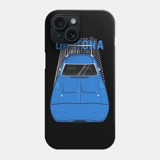 Dodge Charger Daytona 1969 - dark blue Phone Case