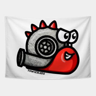 Turbo Snail - Turbosaurus (Red) Tapestry