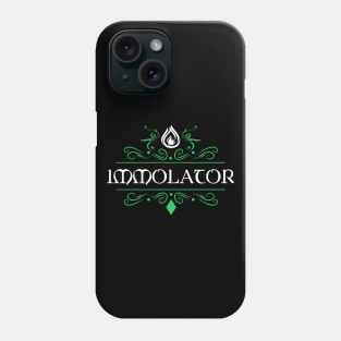 Immolator Character Class Tabletop RPG Gaming Phone Case