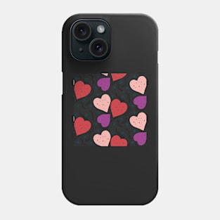 Hearts and Stars Phone Case