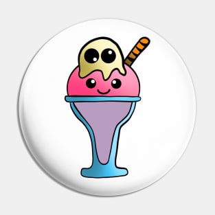 Kawaii Sundae Pin