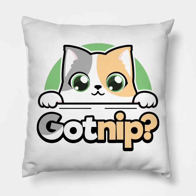 Got Nip? Pillow by meowmore