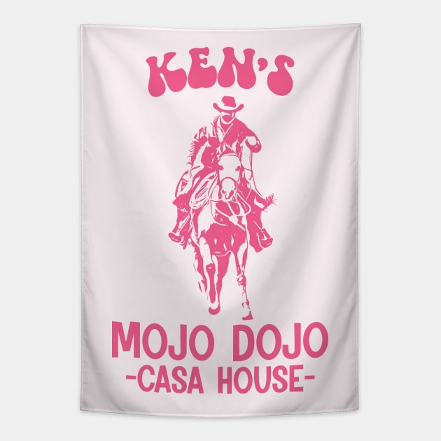 Mojo Dojo Casa House Tapestry by RetroPandora