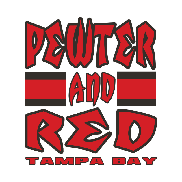 Tampa LYFE Pewter and Red True Football Colors! by OffesniveLine