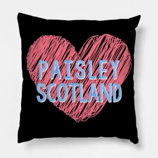 Paisley Scotland a Scottish Town Pillow