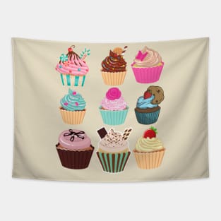 Cupcakes Tapestry