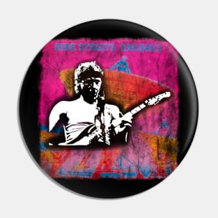 Dire Straits 70s Vinatge Pin