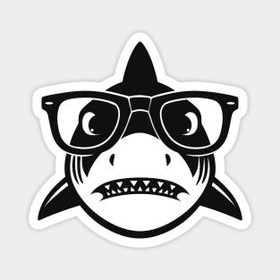 Nerdy Shark Magnet