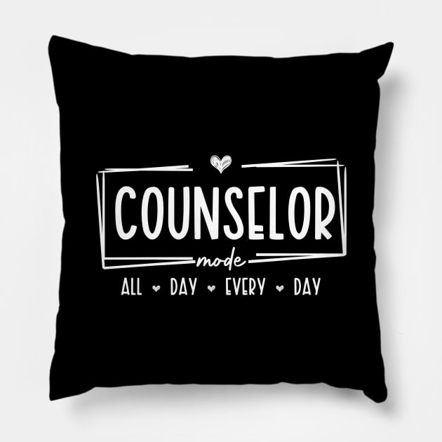 School Counselor Pillow by Xtian Dela ✅