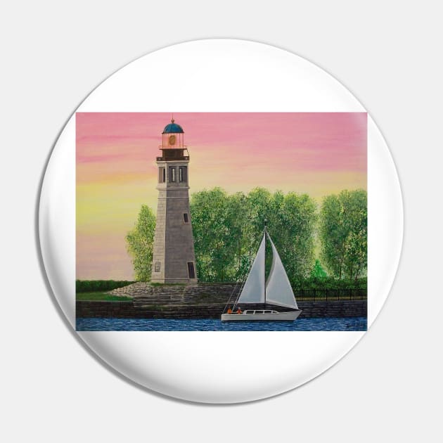 Red Sky at Dusk Pin by terryhuey