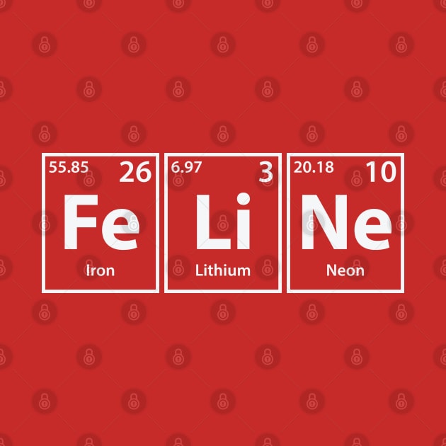 Feline (Fe-Li-Ne) Periodic Elements Spelling by cerebrands