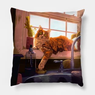 Kitchen Calico Pillow