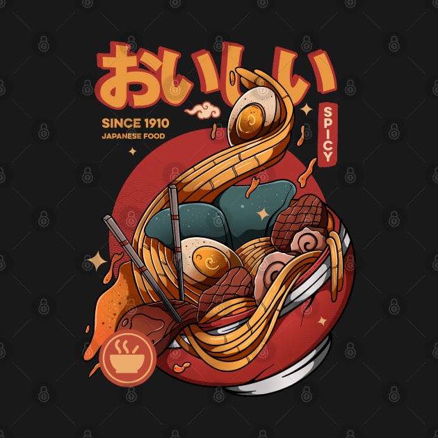 Spicy Ramen Food by Hirolabs