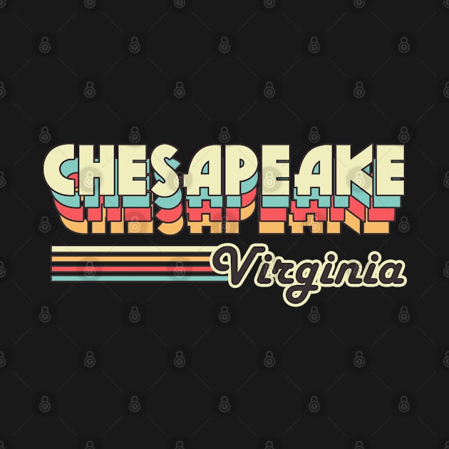 Chesapeake town retro by SerenityByAlex