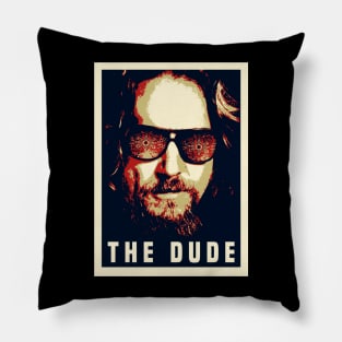 The Dude Pop Art Style Pillow