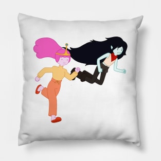 Marceline and Bubblegum Distant Lands Pillow