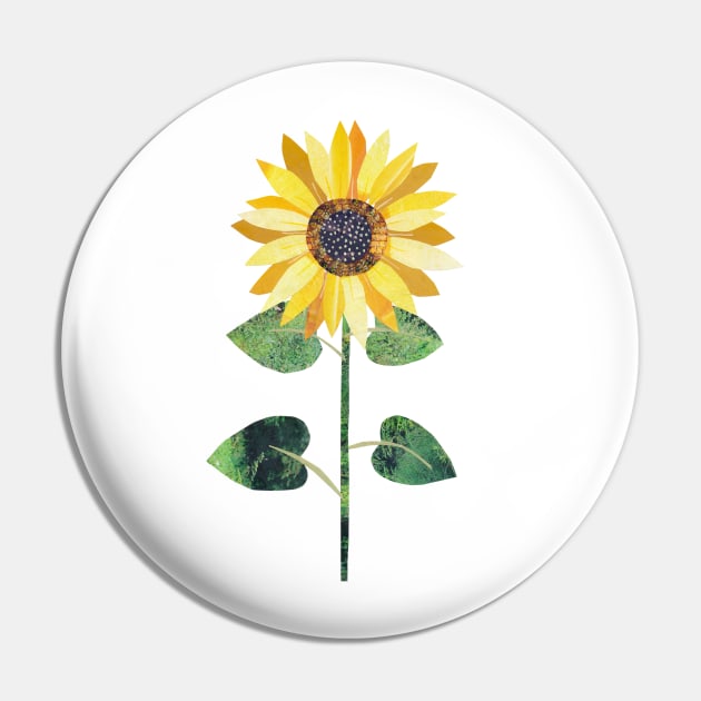 Sunflower Pin by Tracey English