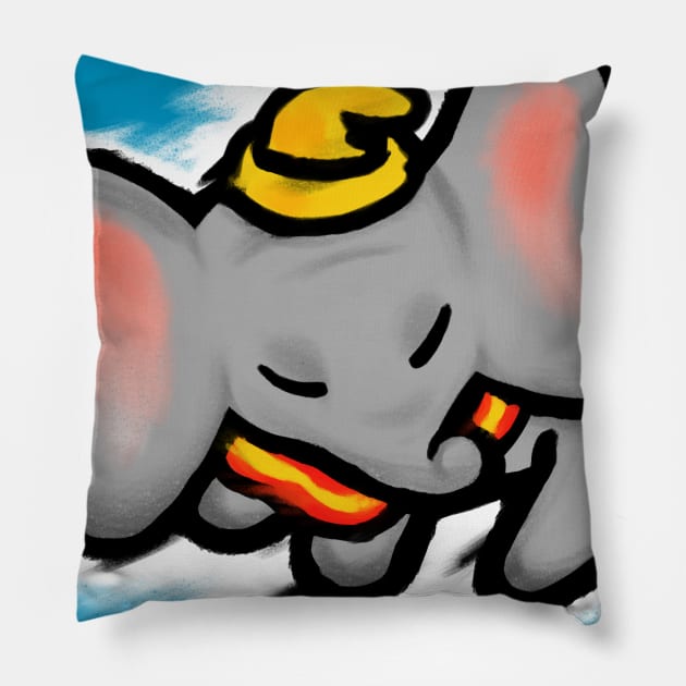 The Circus King (v.2) Pillow by GoodIdeaRyan