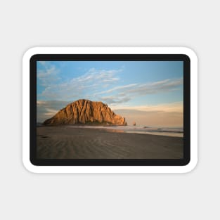 Morro Rock At Dawn Magnet