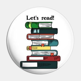 Let's Read! Pin