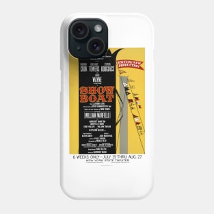 Show Boat Playbill Phone Case