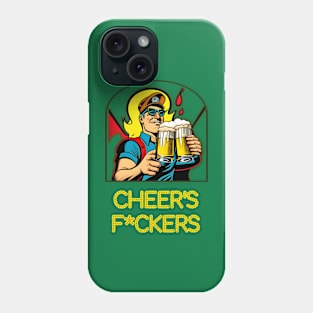 St Patricks Day Beer Elements Phone Case