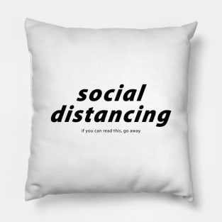 Social Distancing Pillow