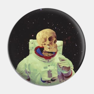 Smoke Break - Retro Space Pin