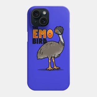 The Emo Bird Funny Emu Bird Original Cartoon Meme Gift For Kids Phone Case