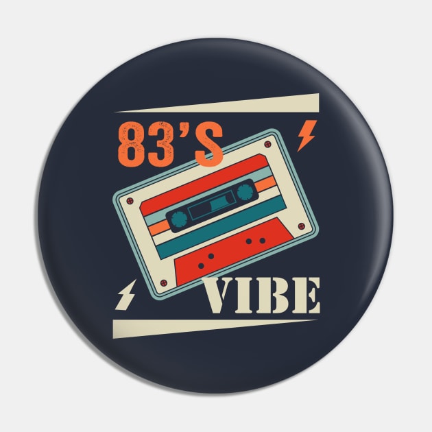 83’s Old Vibe Pin by Ortumuda