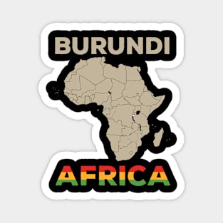 Burundi-Africa Magnet