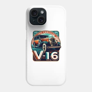 Cadillac V-16 Phone Case