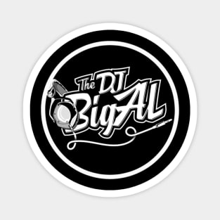 DJ Big Al Circle Logo Magnet