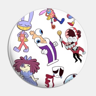 the amazing digital circus characters collection Pin